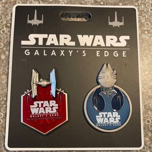 Star Wars Limited Edition Galaxy’s Edge pins.
